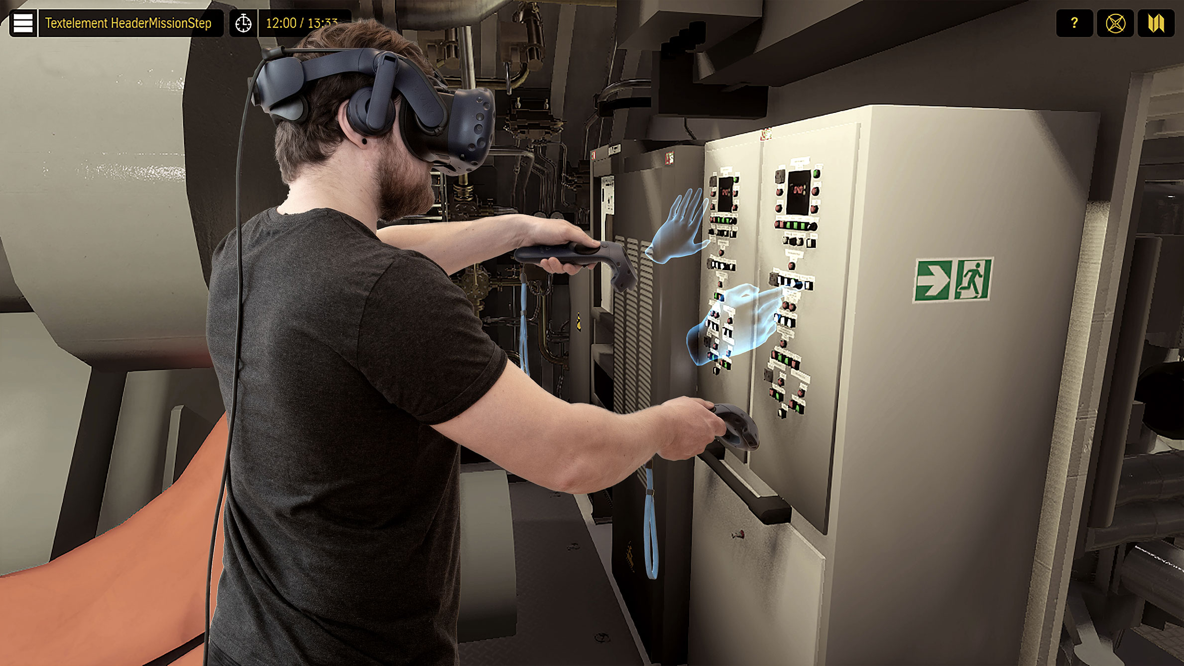 Virtual Reality Training Program example